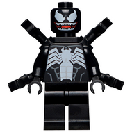 Venom - Teeth Parted, 4 Back Appendages Small with Clips | sh0664