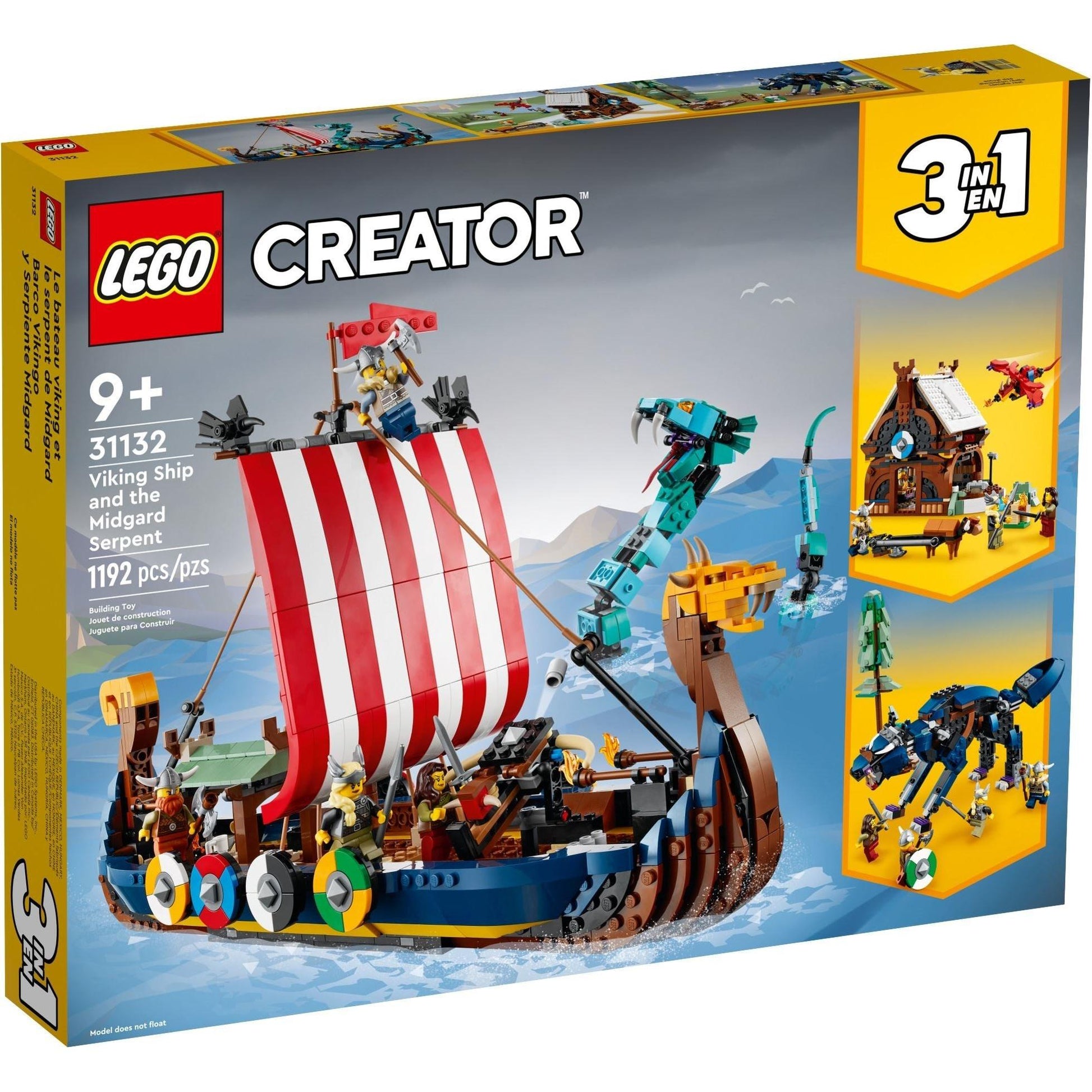 Viking Ship and the Midgard Serpent | Creator | 31132