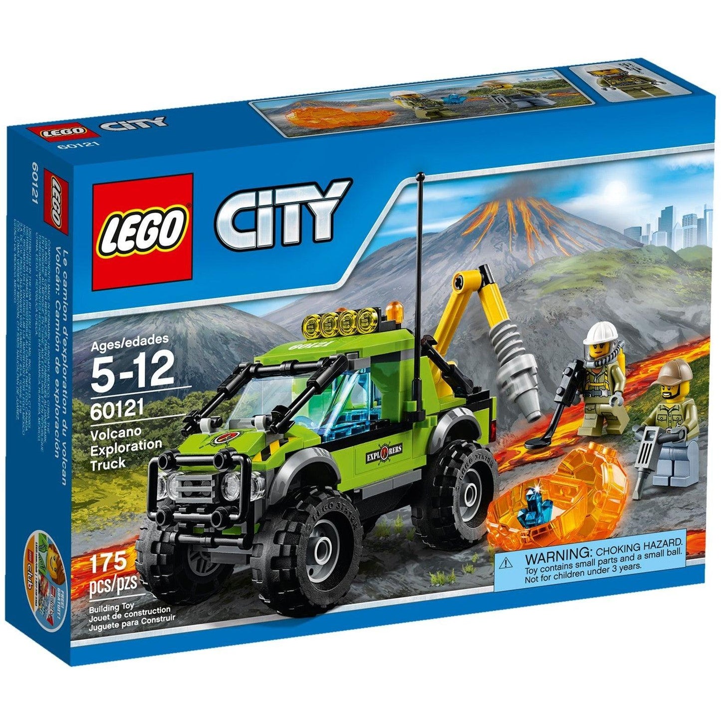 Volcano Exploration Truck | City | 60121