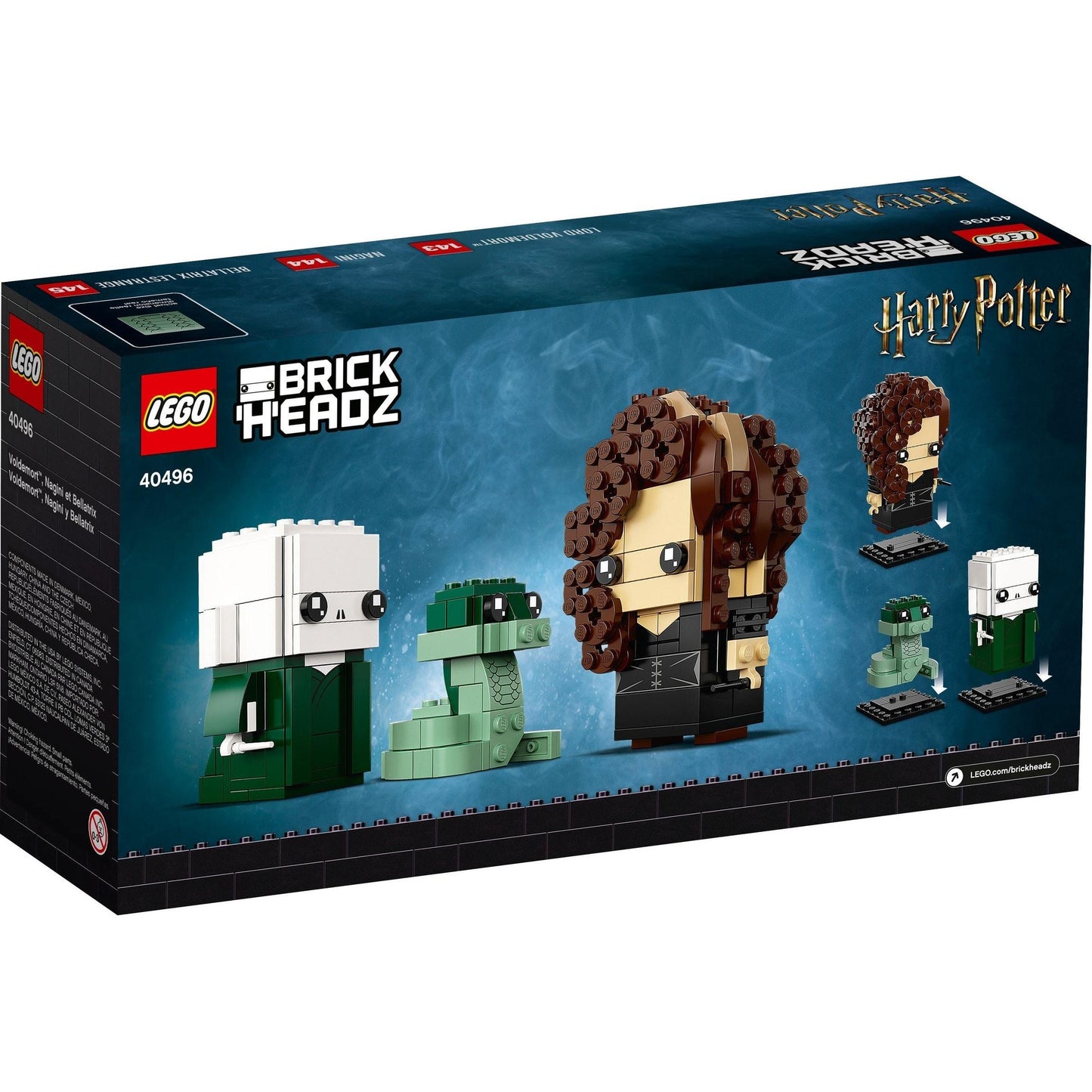 Voldemort, Nagini & Bellatrix | BrickHeadz | 40496