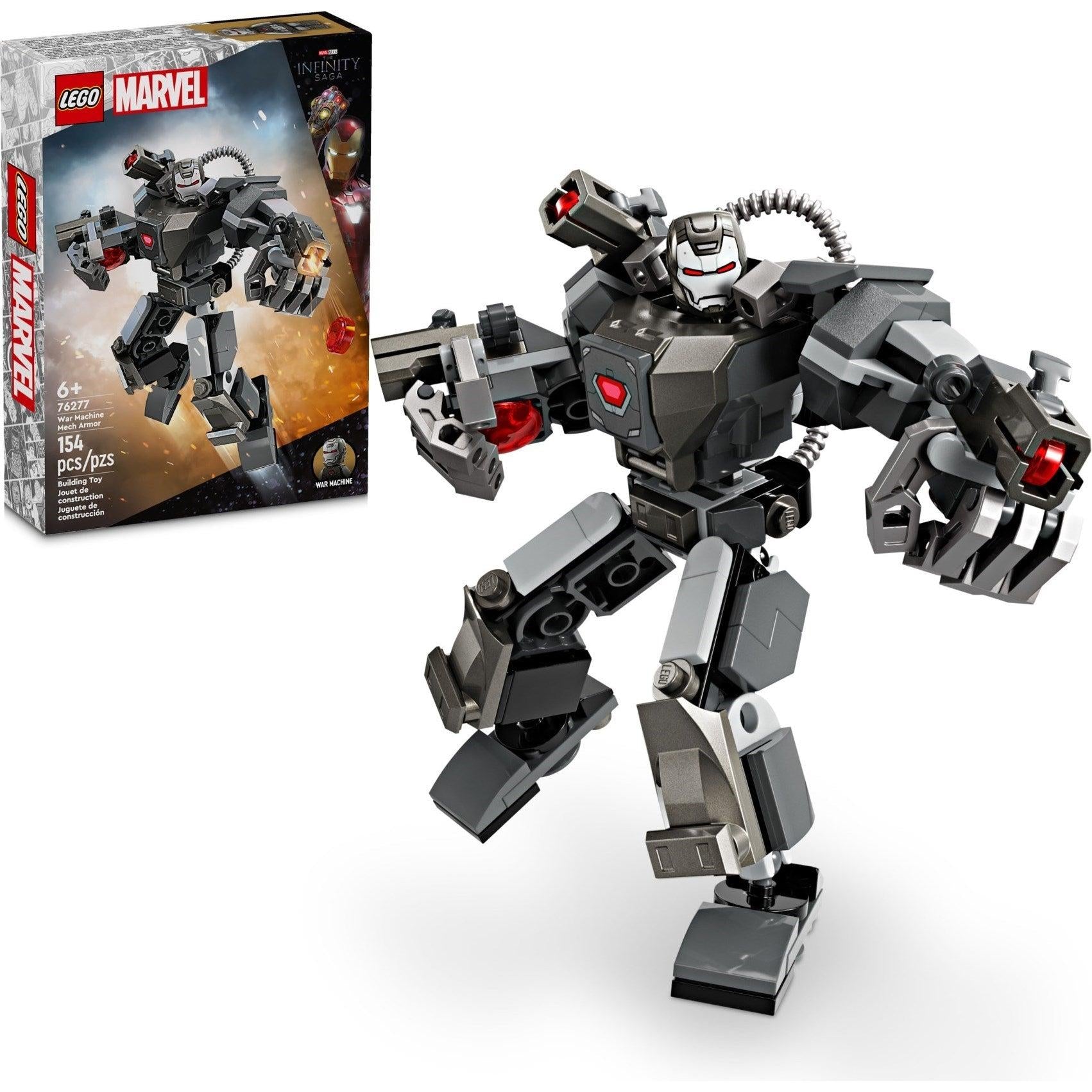 Armure mécanique War Machine | Super-héros Marvel | 76277
