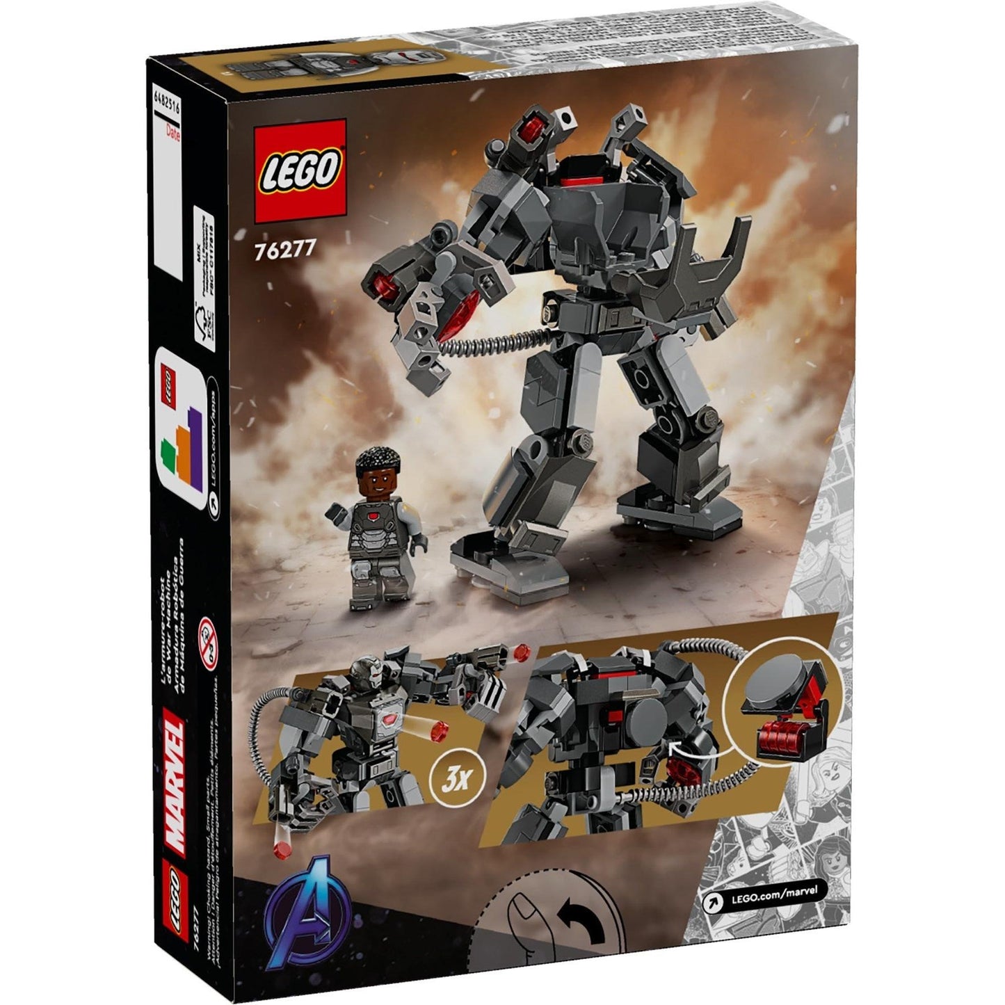 War Machine Mech Armor | Marvel Super Heroes | 76277