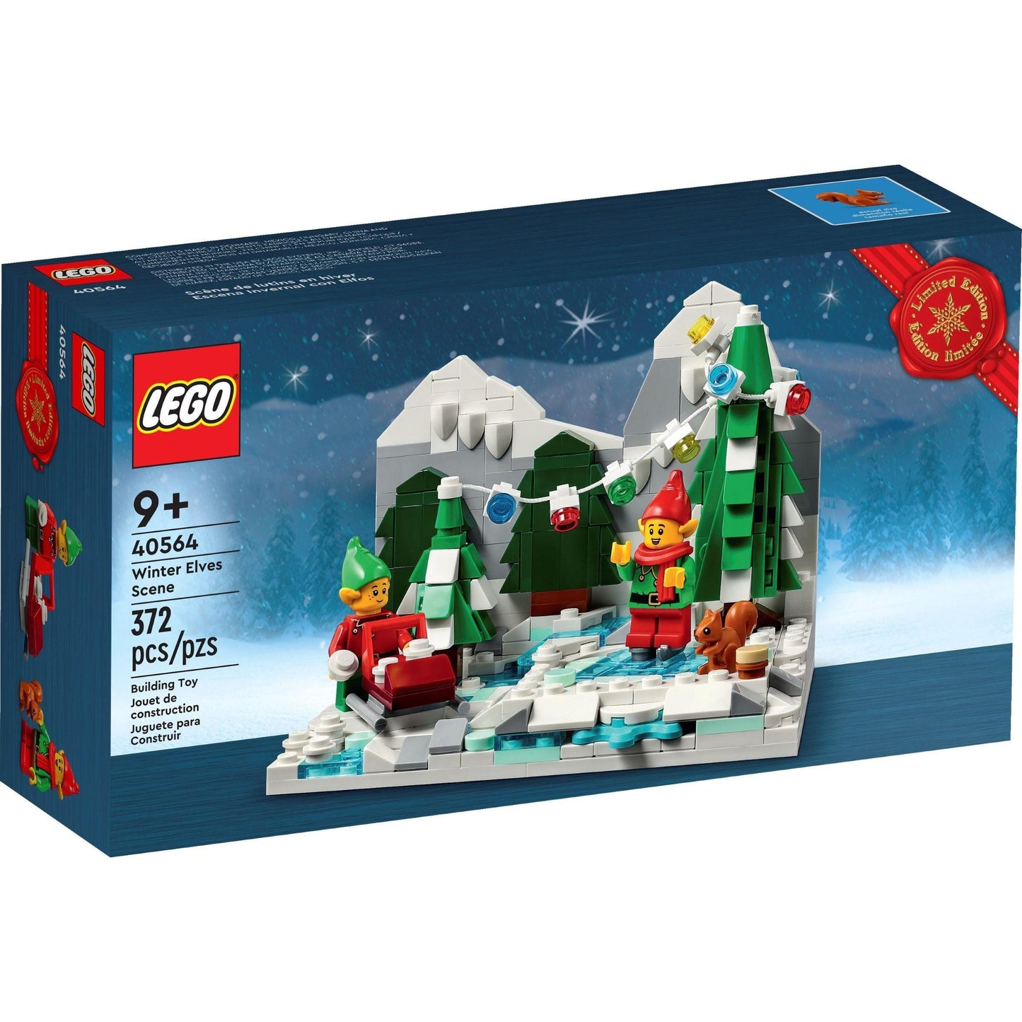 Winter Elves Scene | Seasonal | 40564