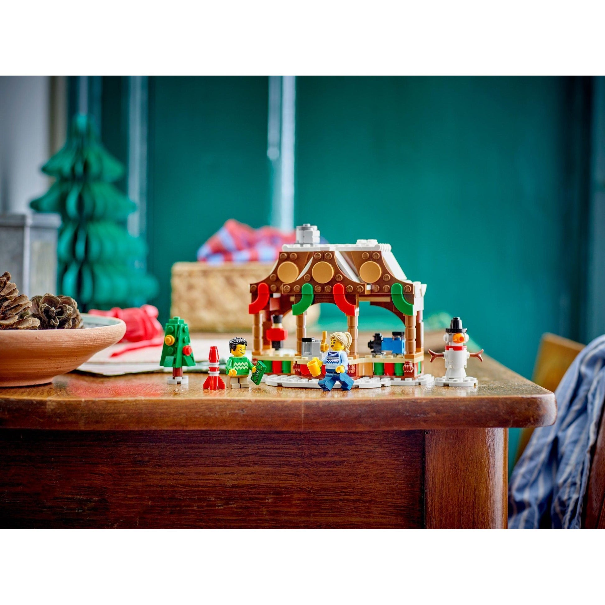 Stand de marché d'hiver | Créateur | 40602
