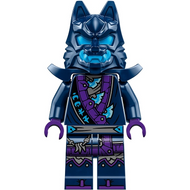 Wolf Mask Warrior / Wolf Mask Claw Warrior  - Dark Blue and Dark Azure Mask, Shoulder Armor | njo0851