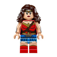 Wonder Woman - Torse rouge, jupe bleue | sh0393