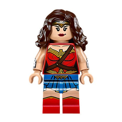 Wonder Woman - Red Torso, Blue Skirt | sh0393