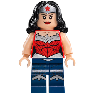 Wonder Woman - Silver Tiara, Dark Blue Legs | sh0150