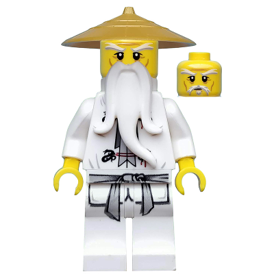 Wu Sensei - Chapeau en or nacré | njo0064