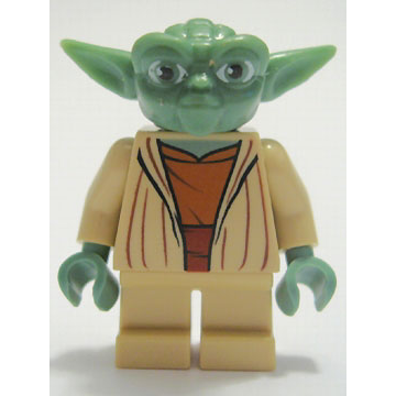 Yoda - Clone Wars, Light Bluish Gray Hair | sw0219