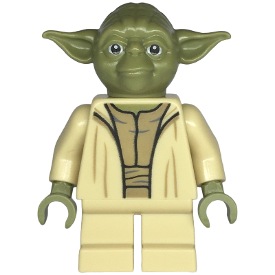 Yoda - Robe ouverte vert olive à petits plis | sw1288