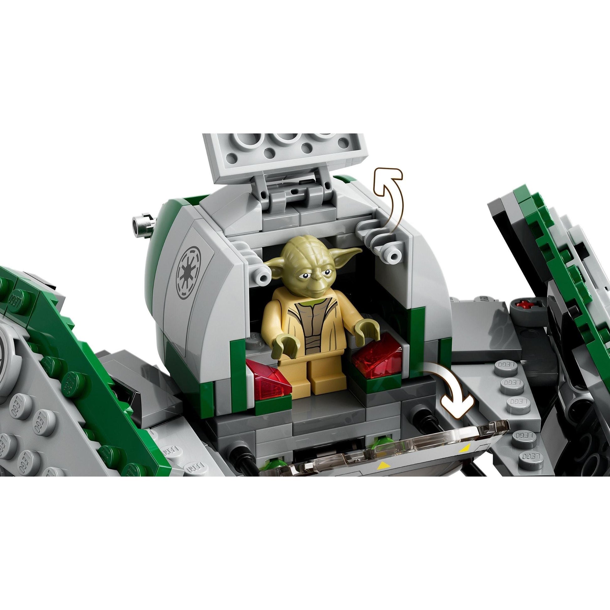 Yoda's Jedi Starfighter | Star Wars | 75360