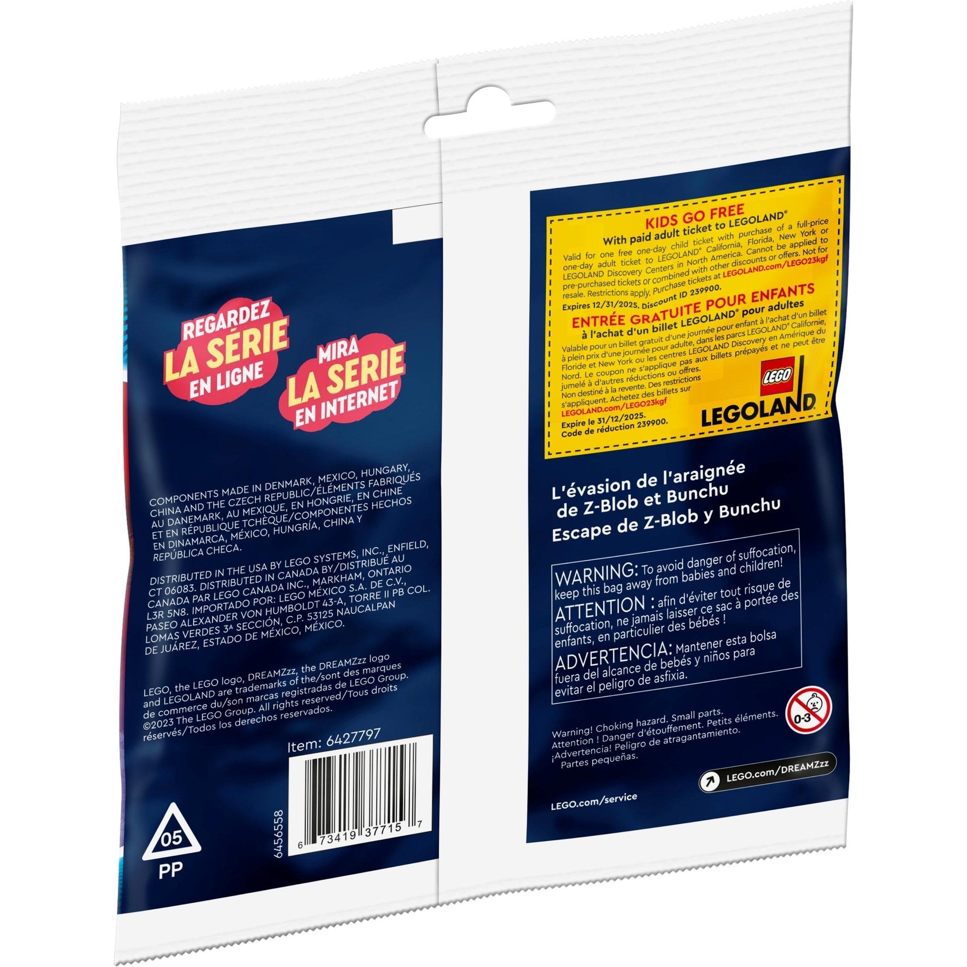 Z-Blob and Bunchu Spider Escape | Dreamzzz | 30636