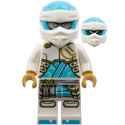 Zane - Dragons Rising, Tunic with Large Armor Plates, Head Wrap | njo0942