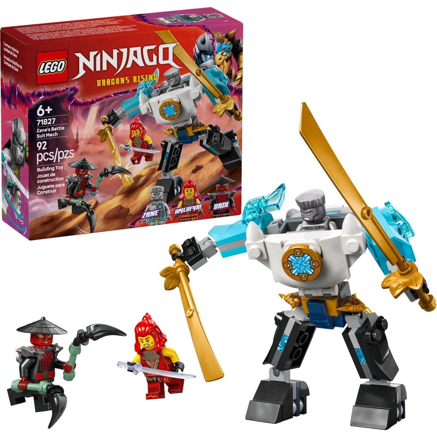 Zane's Battle Suit Mech | Ninjago | 71827