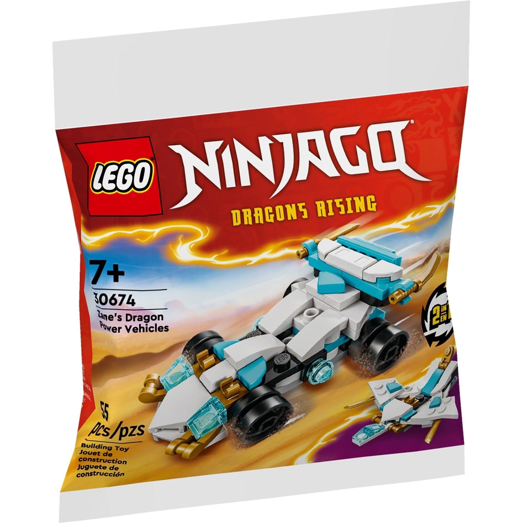 Zane's Dragon Power Vehicles | Ninjago | 30674