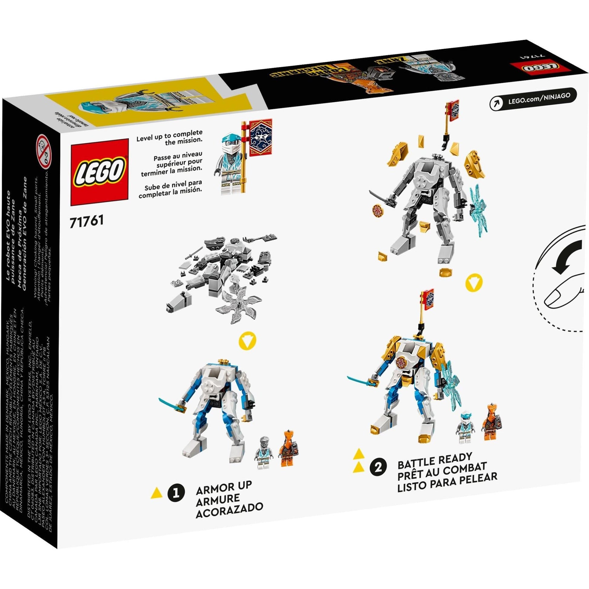 Le robot de puissance EVO de Zane | Ninjago | 71761