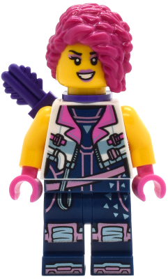 Zoey - Dark Purple Arrow Quiver | drm083