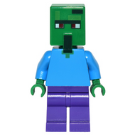 Zombie Villager - Dark Azure Torso | min030