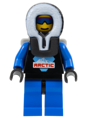 Arctic - Black, Black Hood, Backpack | arc002