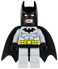 Batman - Light Bluish Gray Suit, Black Mask | bat001