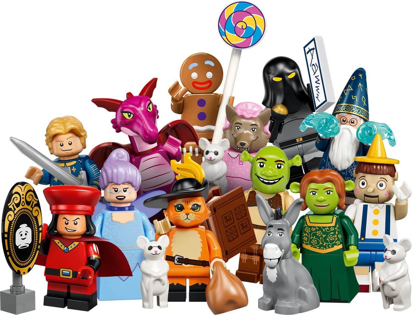 LEGO Minifigures - Shrek Series - Sealed Box | Collectable Minifigures | 71053