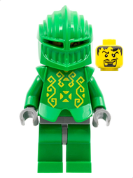 Knights Kingdom II - Rascus with Armor, Plain Torso | cas261