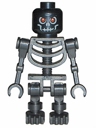 Fantasy Era - Skeleton Warrior 1, Black | cas327