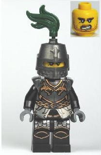 Kingdoms - Dragon Knight Armor with Chain, Helmet Closed, Bared Teeth | cas462