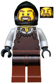 Kingdoms - Blacksmith with Dark Brown Apron | cas492