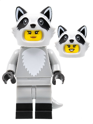 Raccoon Costume Fan, Series 22 | col395