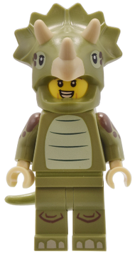 Triceratops Costume Fan, Series 25 | col431