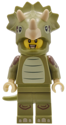 Triceratops Costume Fan, Series 25 | col431