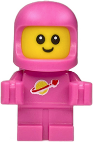 Spacebaby - Classic Space, Rose foncé | col442