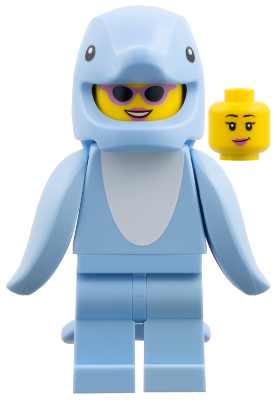Dolphin Costume Fan, Series 28 | col469