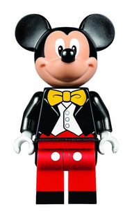 Mickey Mouse - Black Tuxedo Jacket, Yellow Bow Tie | dis019