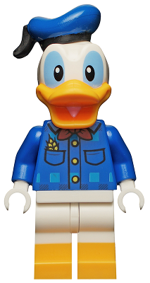Donald Duck - Chemise à carreaux avec boutons jaunes | dis053