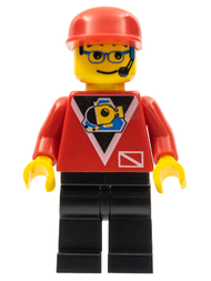 Divers - Control 2, Black Legs, Red Cap | div010
