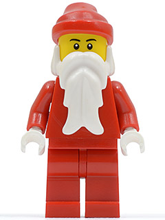 Père Noël, jambes rouges, mains blanches | hol014