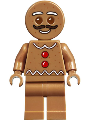 Gingerbread Man - Moustache | hol169