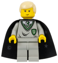Draco Malfoy - Slytherin Torso, Black Cape with Stars | hp040