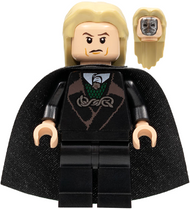 Lucius Malfoy - Black Robe, Tan Hair | hp104