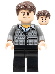 Neville Longbottom - Fair Isle Sweater, Black Legs | hp129