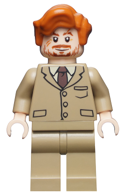 Professor Remus Lupin - Dark Tan Suit | hp130