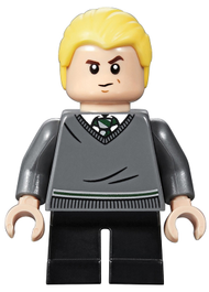 Draco Malfoy - Slytherin Sweater, Black Short Legs | hp148