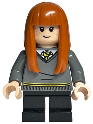 Susan Bones - Hufflepuff Sweater, Black Short Legs, Flexible Rubber Hair | hp149a