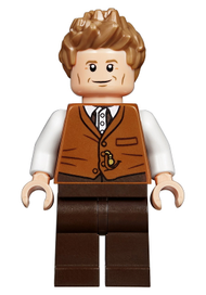 Newt Scamander - Dark Orange Vest | hp165