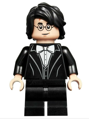 Harry Potter - Black Suit, White Bow Tie, Medium Legs | hp184