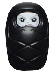 Baby / Infant - with Stud Holder on Back with White Evil Face Pattern (Baby Lord Voldemort) | hp194