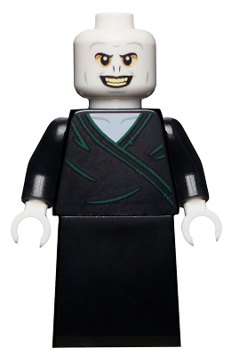 Lord Voldemort - White Head, Black Skirt, Smile with Teeth | hp197